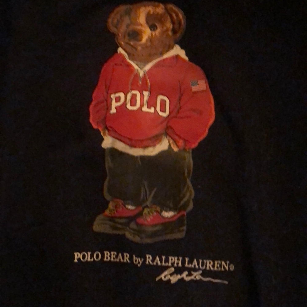 Ralph Lauren polo bear sweatshirt